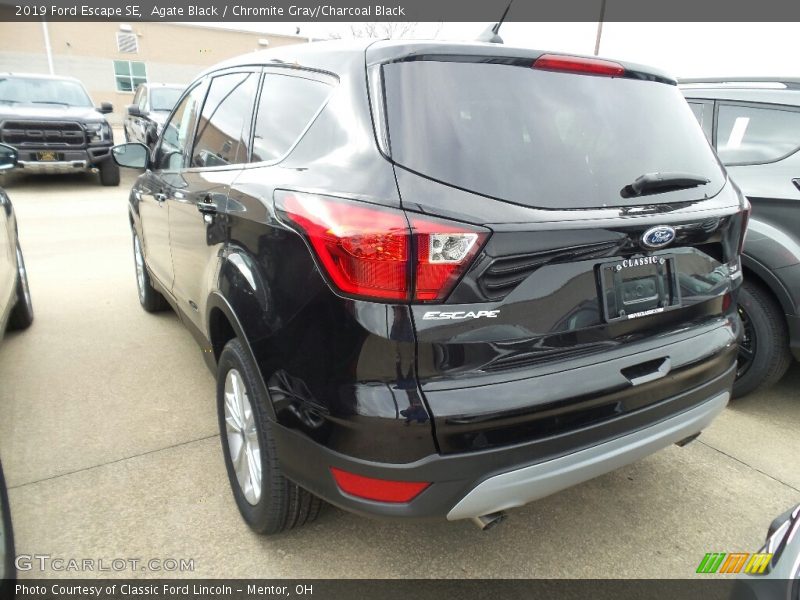 Agate Black / Chromite Gray/Charcoal Black 2019 Ford Escape SE