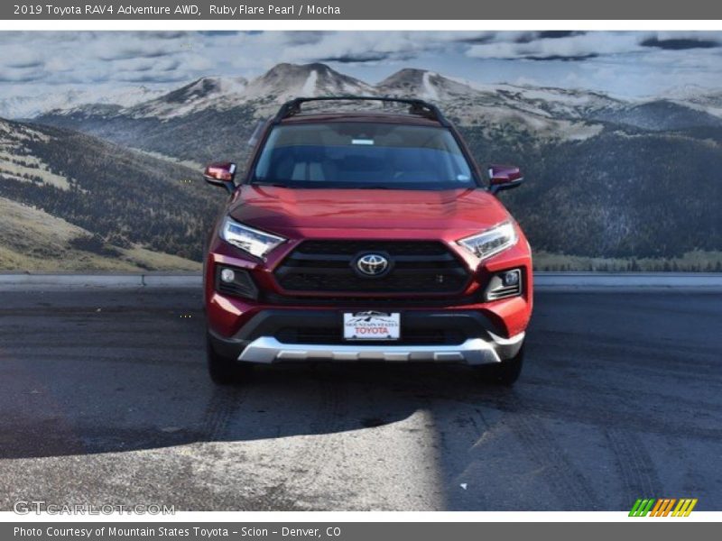 Ruby Flare Pearl / Mocha 2019 Toyota RAV4 Adventure AWD