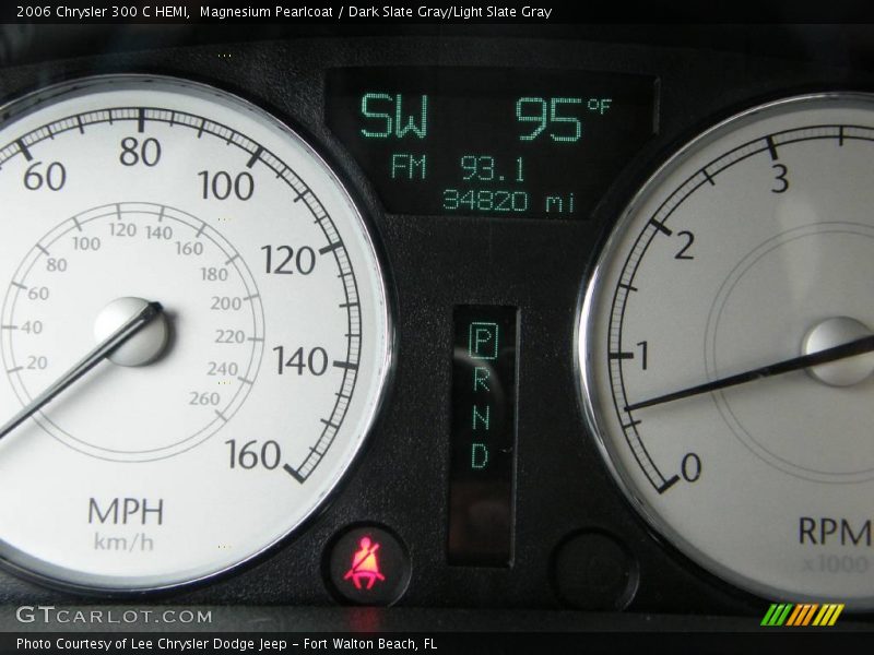 Magnesium Pearlcoat / Dark Slate Gray/Light Slate Gray 2006 Chrysler 300 C HEMI