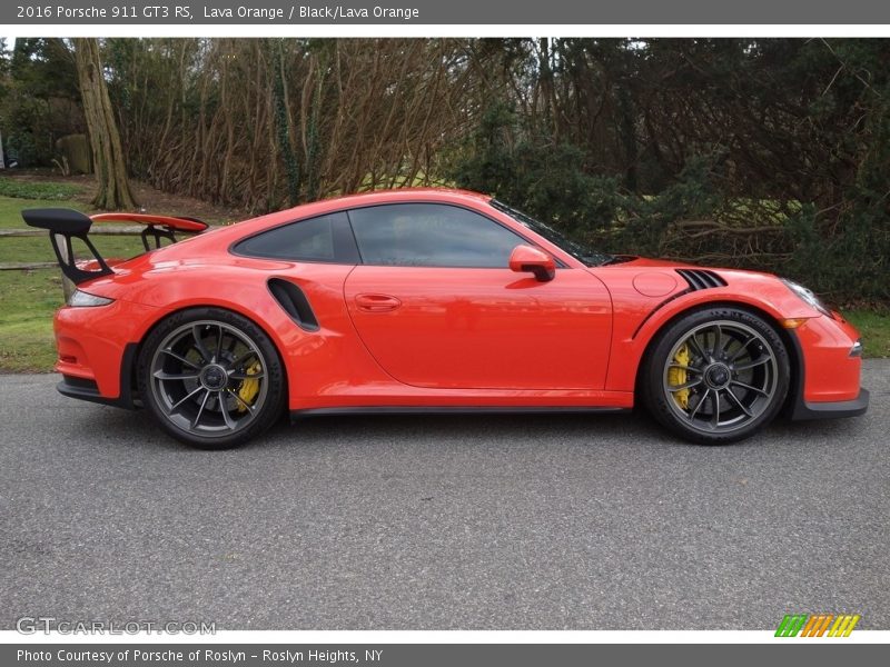  2016 911 GT3 RS Lava Orange