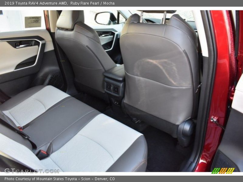 Rear Seat of 2019 RAV4 Adventure AWD