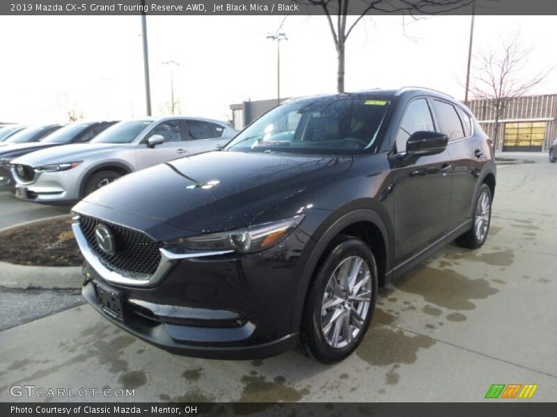 Jet Black Mica / Black 2019 Mazda CX-5 Grand Touring Reserve AWD