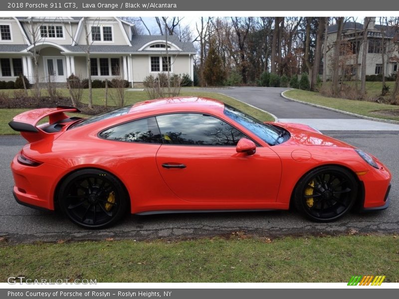  2018 911 GT3 Lava Orange