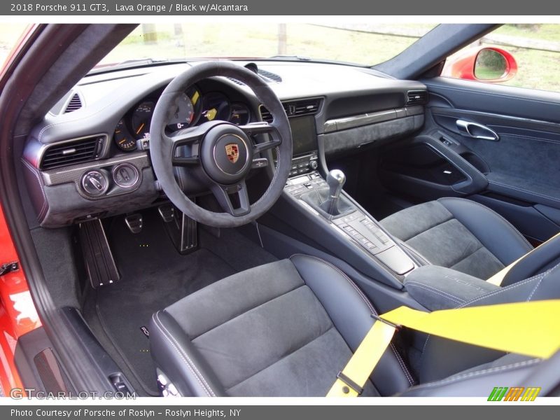  2018 911 GT3 Black w/Alcantara Interior