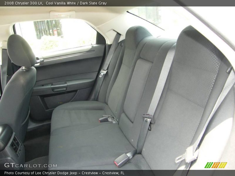 Cool Vanilla White / Dark Slate Gray 2008 Chrysler 300 LX