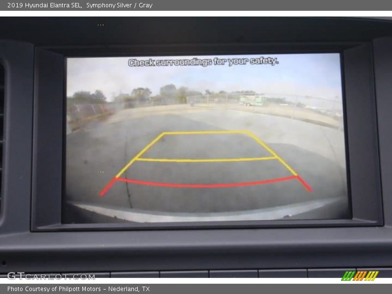 Symphony Silver / Gray 2019 Hyundai Elantra SEL