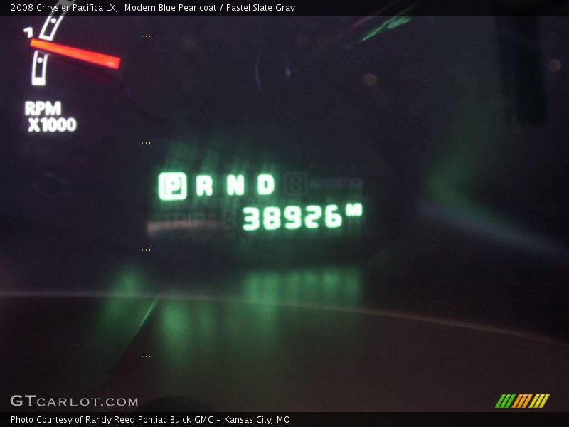 Modern Blue Pearlcoat / Pastel Slate Gray 2008 Chrysler Pacifica LX