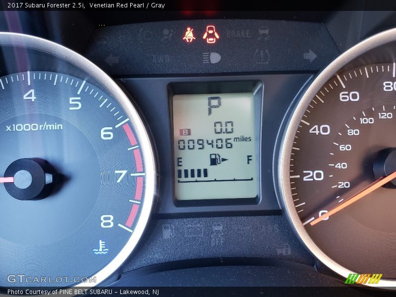 Venetian Red Pearl / Gray 2017 Subaru Forester 2.5i