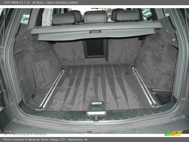 Jet Black / Black Montana Leather 2005 BMW X3 3.0i