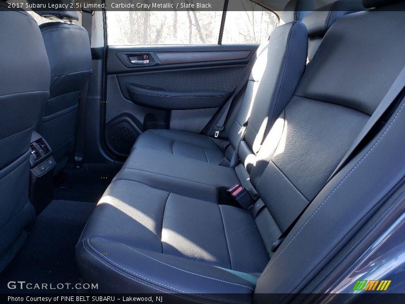 Carbide Gray Metallic / Slate Black 2017 Subaru Legacy 2.5i Limited