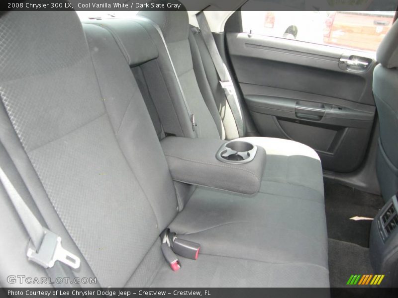 Cool Vanilla White / Dark Slate Gray 2008 Chrysler 300 LX