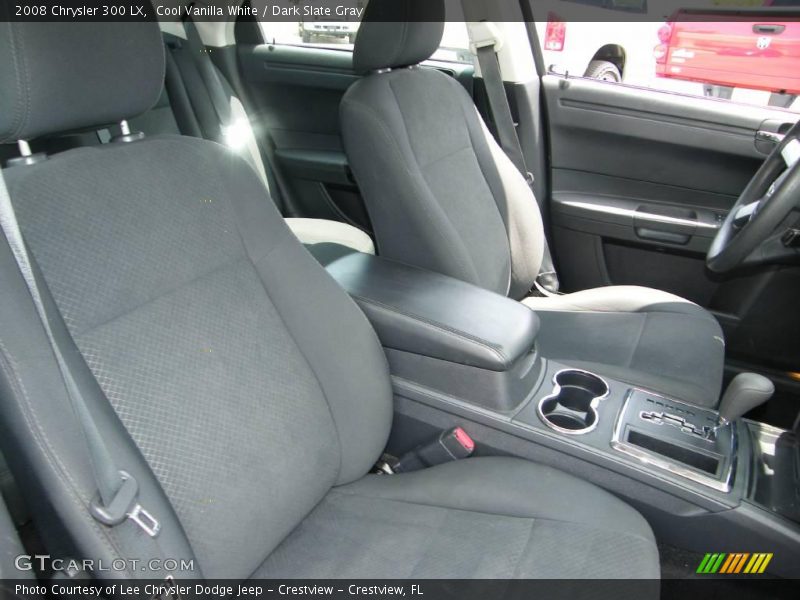 Cool Vanilla White / Dark Slate Gray 2008 Chrysler 300 LX
