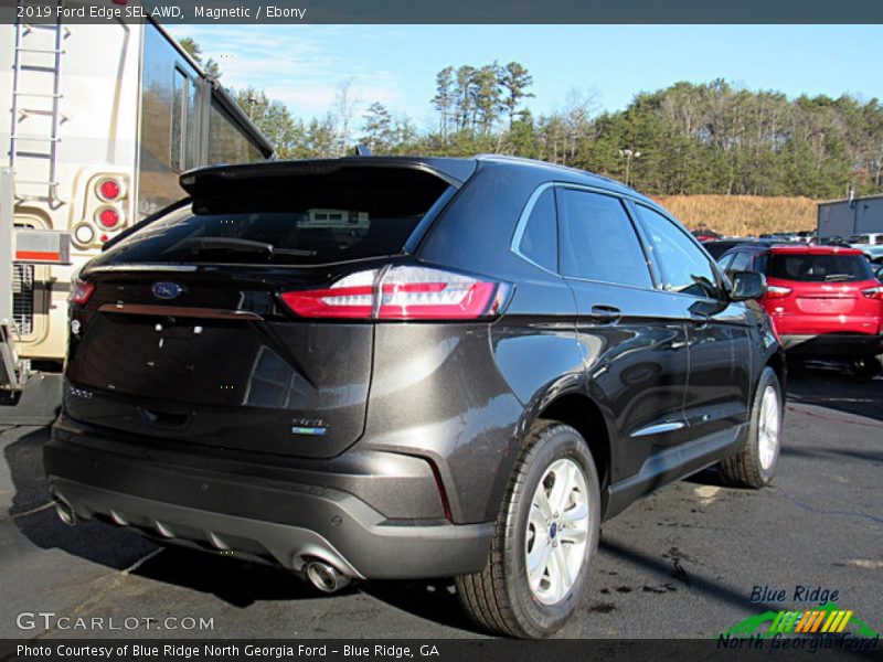 Magnetic / Ebony 2019 Ford Edge SEL AWD