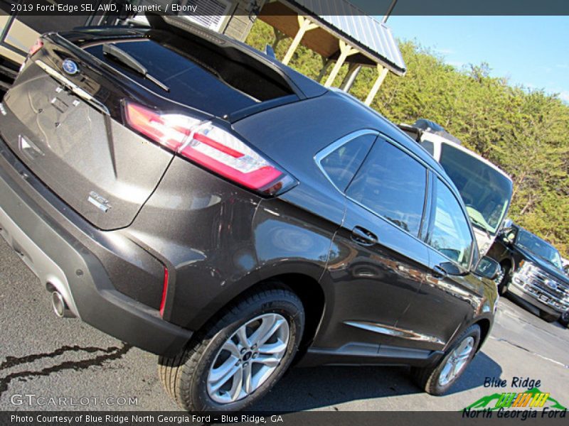 Magnetic / Ebony 2019 Ford Edge SEL AWD