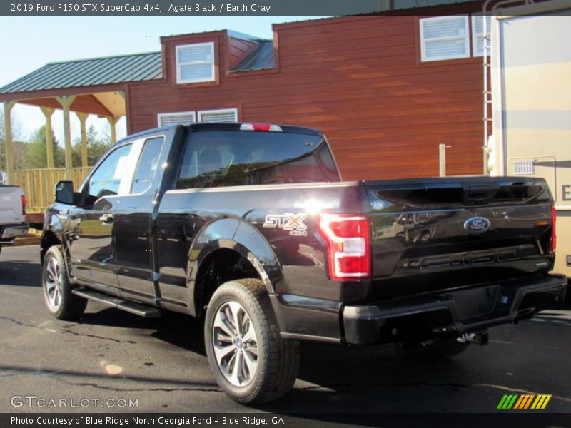 Agate Black / Earth Gray 2019 Ford F150 STX SuperCab 4x4
