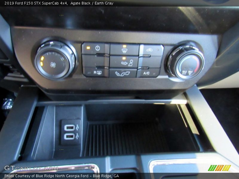 Agate Black / Earth Gray 2019 Ford F150 STX SuperCab 4x4