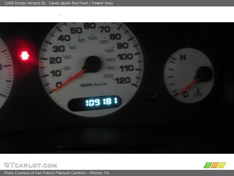 Candy Apple Red Pearl / Pewter Onyx 1998 Dodge Intrepid ES