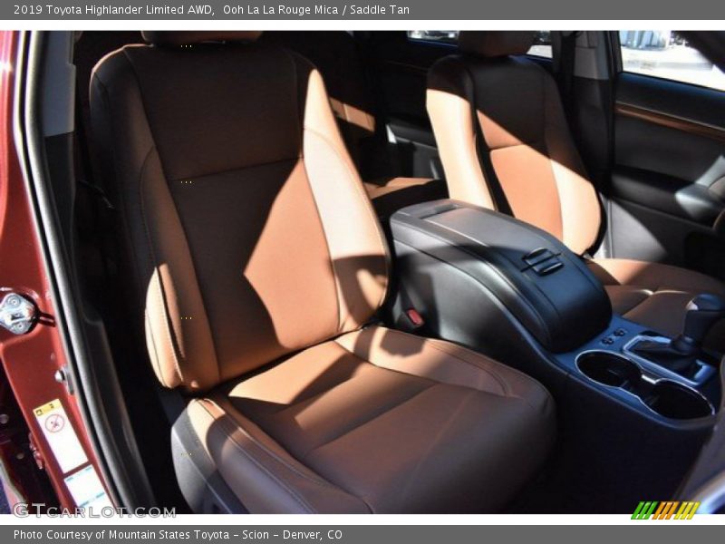 Ooh La La Rouge Mica / Saddle Tan 2019 Toyota Highlander Limited AWD