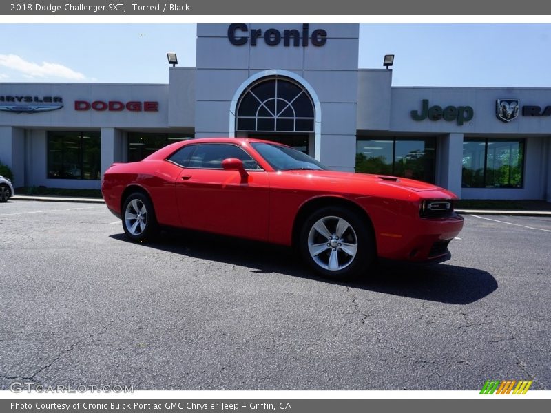 Torred / Black 2018 Dodge Challenger SXT