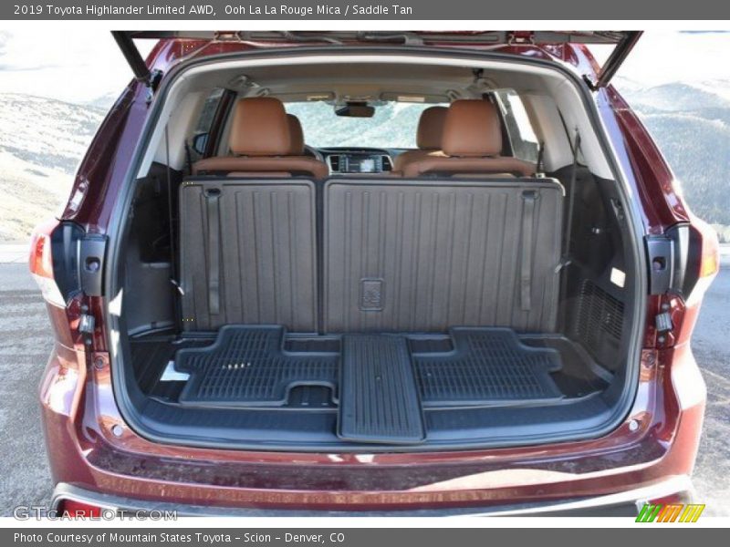 Ooh La La Rouge Mica / Saddle Tan 2019 Toyota Highlander Limited AWD