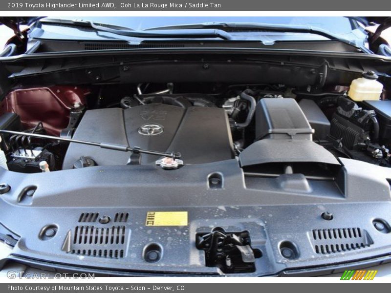 Ooh La La Rouge Mica / Saddle Tan 2019 Toyota Highlander Limited AWD