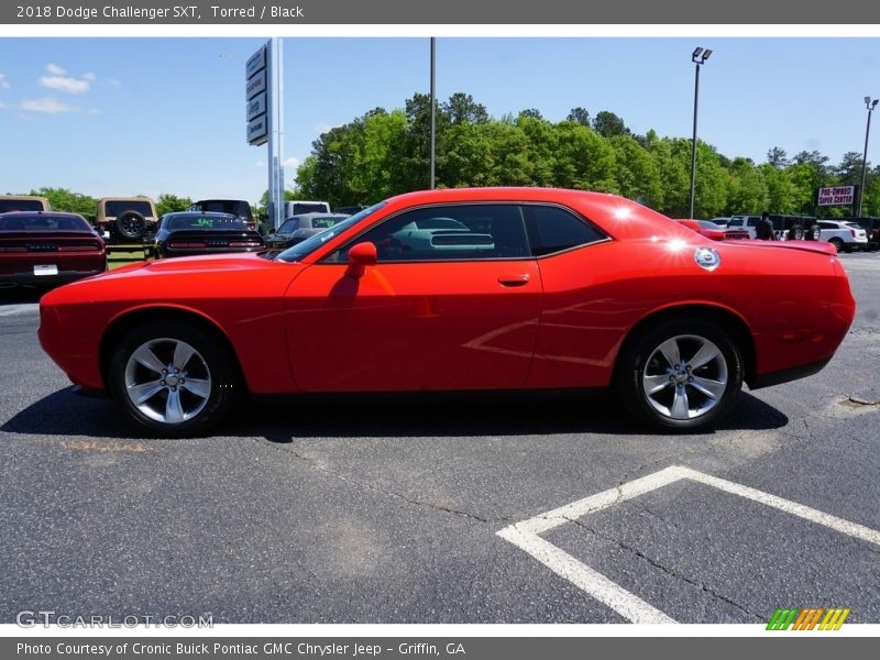 Torred / Black 2018 Dodge Challenger SXT