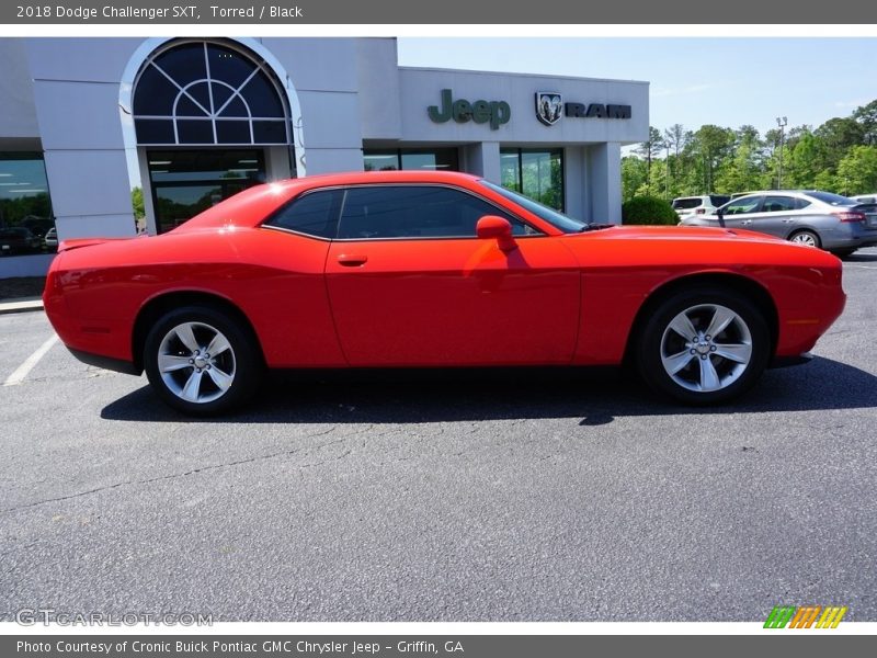 Torred / Black 2018 Dodge Challenger SXT