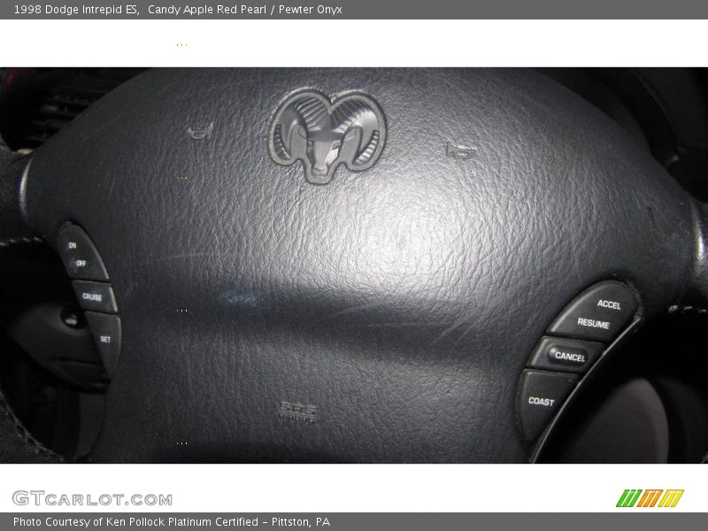 Candy Apple Red Pearl / Pewter Onyx 1998 Dodge Intrepid ES