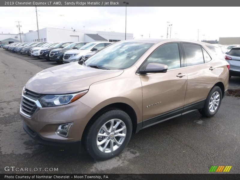 Sandy Ridge Metallic / Jet Black 2019 Chevrolet Equinox LT AWD