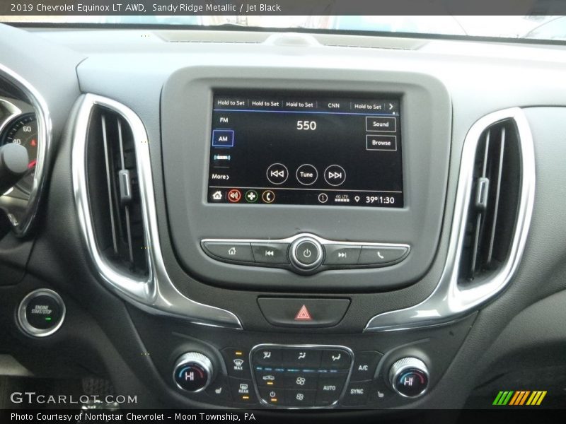 Sandy Ridge Metallic / Jet Black 2019 Chevrolet Equinox LT AWD