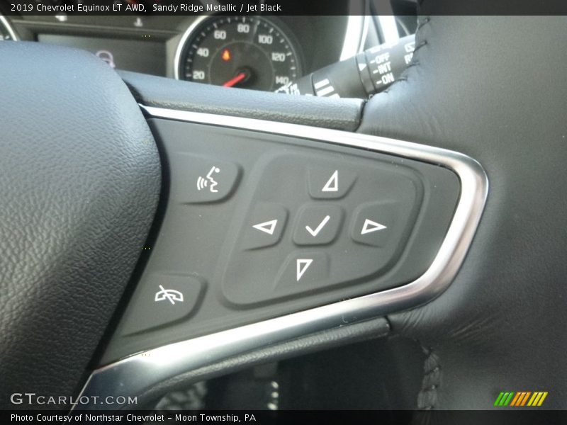 Sandy Ridge Metallic / Jet Black 2019 Chevrolet Equinox LT AWD