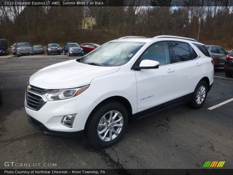 Summit White / Jet Black 2019 Chevrolet Equinox LT AWD