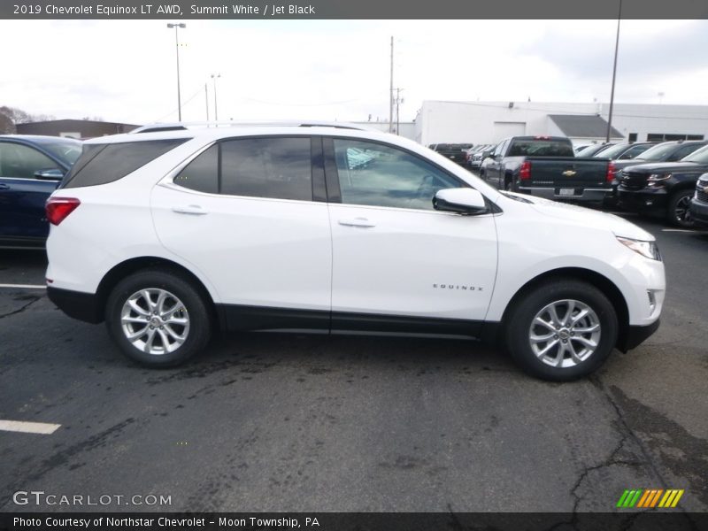 Summit White / Jet Black 2019 Chevrolet Equinox LT AWD