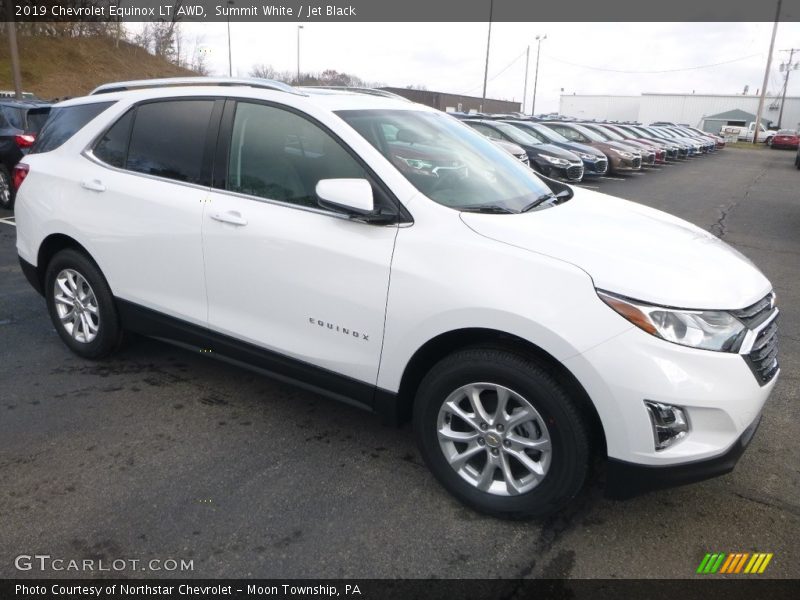 Summit White / Jet Black 2019 Chevrolet Equinox LT AWD