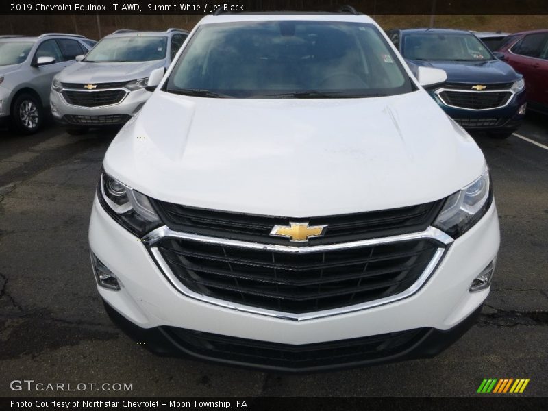 Summit White / Jet Black 2019 Chevrolet Equinox LT AWD