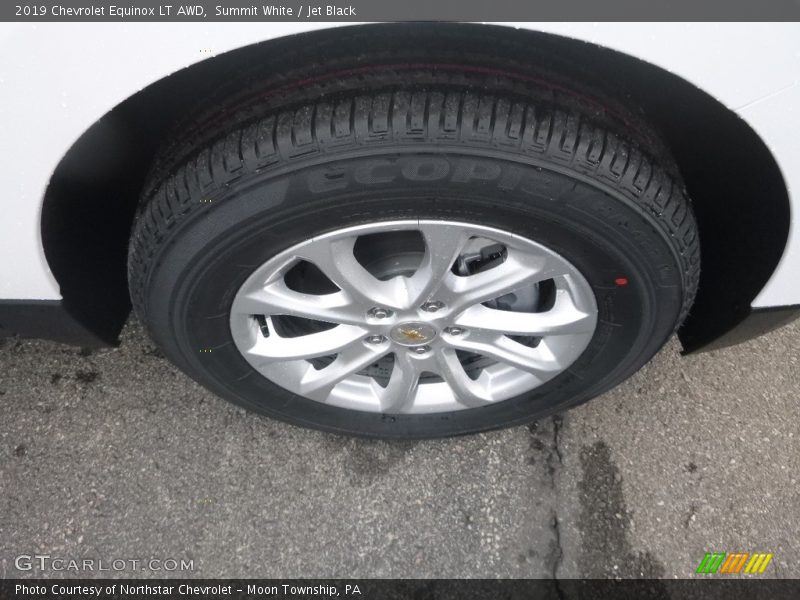 Summit White / Jet Black 2019 Chevrolet Equinox LT AWD