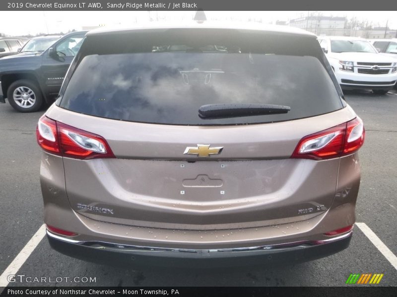 Sandy Ridge Metallic / Jet Black 2019 Chevrolet Equinox LT AWD