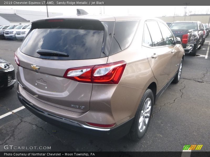 Sandy Ridge Metallic / Jet Black 2019 Chevrolet Equinox LT AWD