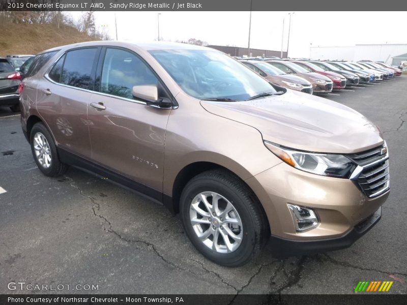 Sandy Ridge Metallic / Jet Black 2019 Chevrolet Equinox LT AWD