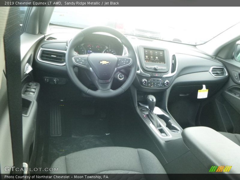 Sandy Ridge Metallic / Jet Black 2019 Chevrolet Equinox LT AWD