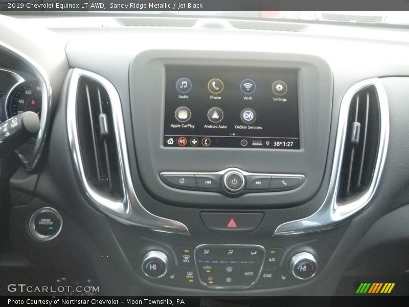 Sandy Ridge Metallic / Jet Black 2019 Chevrolet Equinox LT AWD