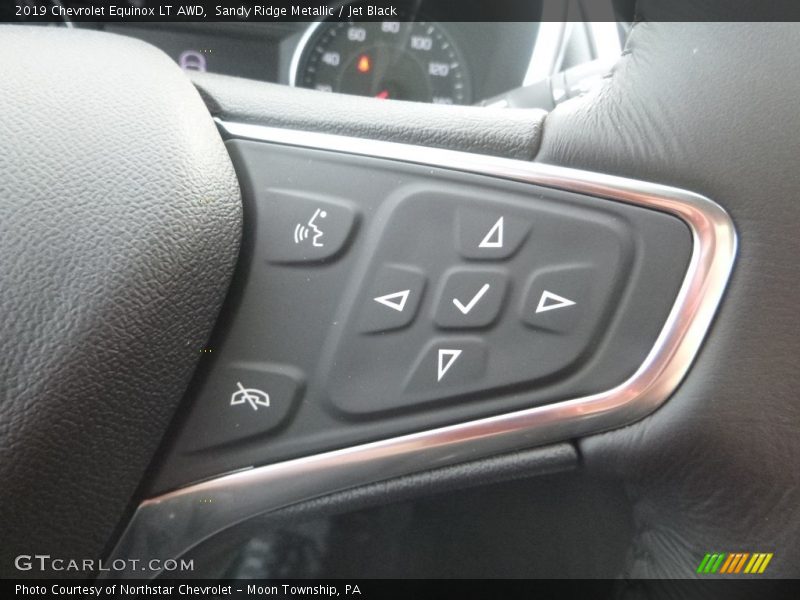 Sandy Ridge Metallic / Jet Black 2019 Chevrolet Equinox LT AWD