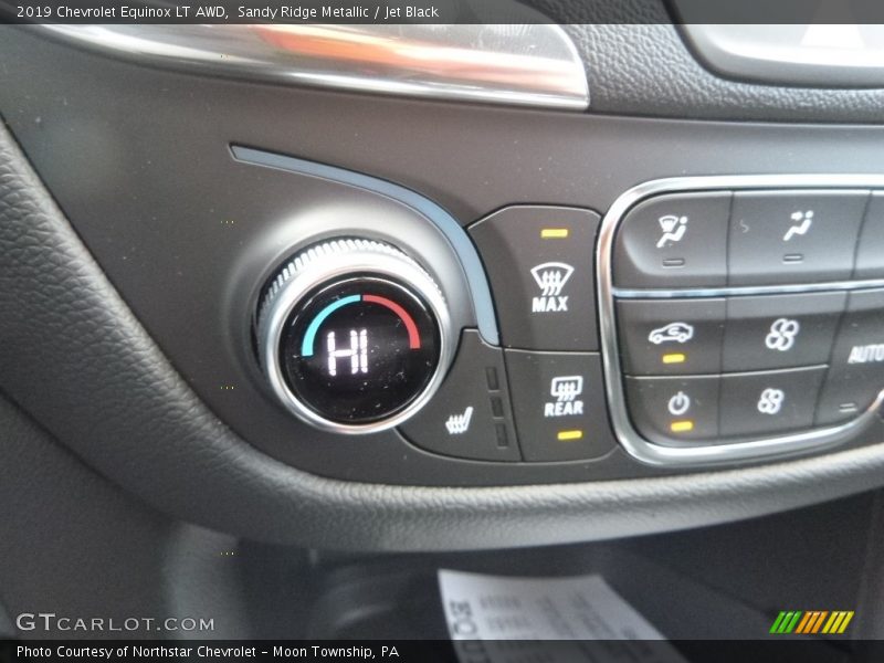 Sandy Ridge Metallic / Jet Black 2019 Chevrolet Equinox LT AWD