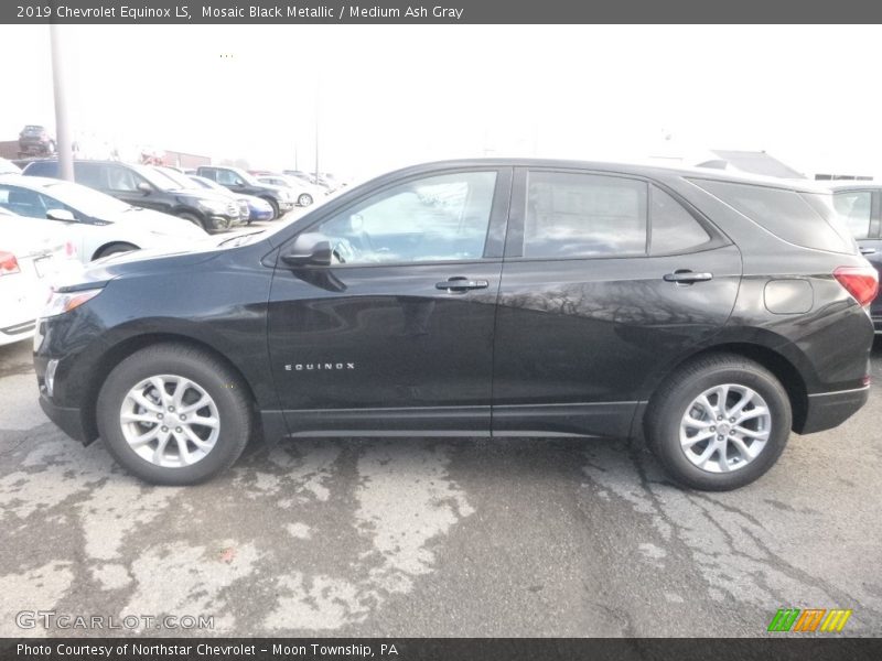 Mosaic Black Metallic / Medium Ash Gray 2019 Chevrolet Equinox LS