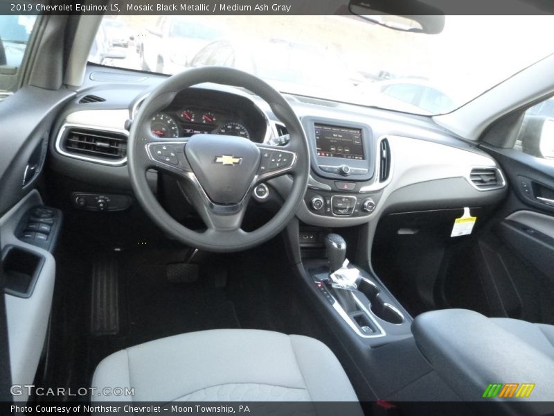 Mosaic Black Metallic / Medium Ash Gray 2019 Chevrolet Equinox LS