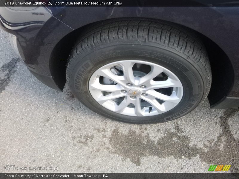 Storm Blue Metallic / Medium Ash Gray 2019 Chevrolet Equinox LS