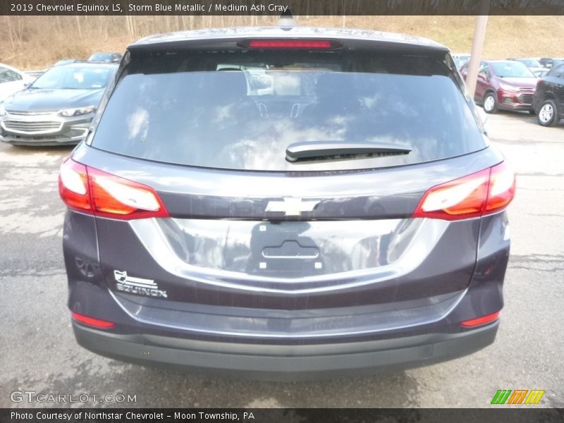 Storm Blue Metallic / Medium Ash Gray 2019 Chevrolet Equinox LS