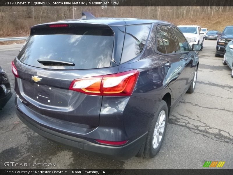 Storm Blue Metallic / Medium Ash Gray 2019 Chevrolet Equinox LS