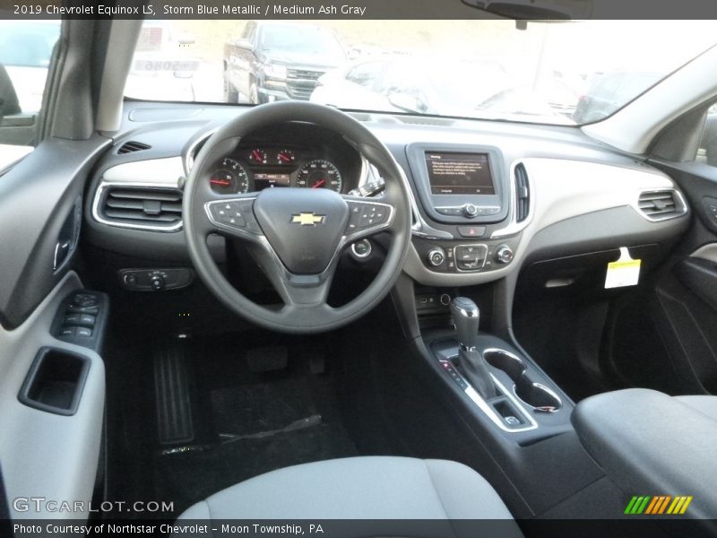 Storm Blue Metallic / Medium Ash Gray 2019 Chevrolet Equinox LS