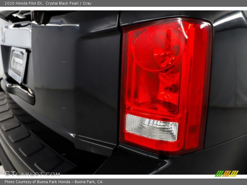 Crystal Black Pearl / Gray 2010 Honda Pilot EX